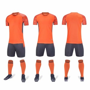 Maillots de football adultes enfants ensembles d'entraînement de football garçons filles à manches courtes costume de sport uniformes de football - Product Image 6