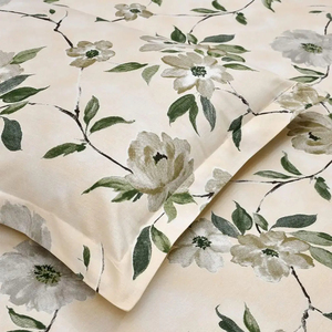 Couleur unie de qualité supérieure longueur personnalisée 2024 meilleur drap de lit d'utilisation d'hôtel de chambre de conception en plusieurs couleurs - Product Image 1