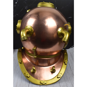 Coleccionables Morse U.S Navy casco de buceo latón macizo y hierro rústico Vintage decoración del hogar regalos - Product Image 5