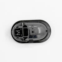 8200028487 Nouvelle poignée de porte intérieure en plastique ABS noire gauche pour Renault Clio III Kangoo Twingo Modus Master pour Logan Sandero