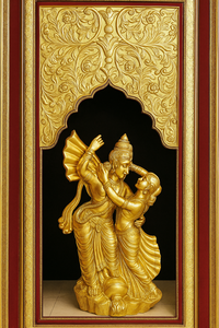 FRP Balaji y Mataji estatuas para Mandap decoración al por mayor tradicional indio hindú Dios fibra antigua boda decoraciones EE. UU. - Product Image 5