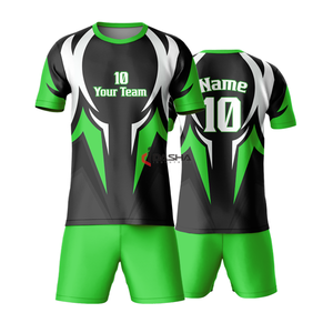 ชุดฟุตบอลผ้าโพลีเอสเตอร์สำหรับผู้ชายชุดยูนิฟอร์มฟุตบอลเสื้อฟุตบอลโลโก้ตามสั่ง - Product Image 5