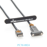Header Panel depan 30mm USB 3.1 tipe-e ke USB-C Tipe C USB 3.1 kabel ekstensi konektor wanita + sekrup pemasangan Panel