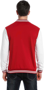 Écusson de broderie chaud de haute qualité pour hommes OEM personnalisé veste universitaire Bomber Letterman pour hommes - Product Image 4