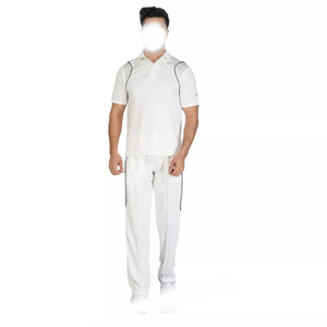 Camisa de cricket de media manga para hombre, conjunto de uniforme de pantalón, sublimación personalizada, tallas grandes, tallas grandes, Media manga - Product Image 2