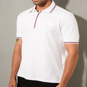 Polo 100% de algodón para hombre, Polo de alta calidad, Polo de poliéster de manga corta, OEM, venta al por mayor, Polo Unisex, camisetas personalizadas lisas - Product Image 5