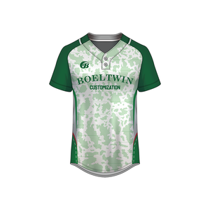 Jersey de softbol de béisbol personalizado con botones completos Jersey y pantalones de malla personalizados blanco negro - Product Image 2