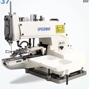 Machine à coudre industrielle à point de chaînette simple Speed-way SW-373, best-seller, complète avec table et moteur - Product Image 5