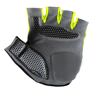 Gants de cyclisme de course unisexes personnalisés, demi-doigts, fermeture à scratch, antidérapants, prix d'usine - Product Image 3