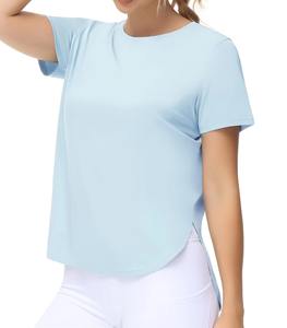<b>Womens</b> Short Sleeve Crew Neck Cotton Tee Soft Lightweight Casual <b>Top</b> Ideal For Summer Daily Outfit And Activities - Product Image 4
