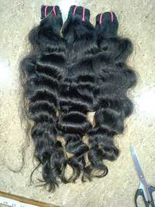 Cheveux indiens droits de prolongements crus de cheveux humains vierges de Remy - Product Image 5