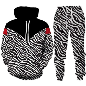 New High Quality Autumn Hoodie Set Manufacturers Custom Logo Polyester/Cotton Sublimation Plain Dyed Fleece Crewneck <b>Men</b> - Product Image 5