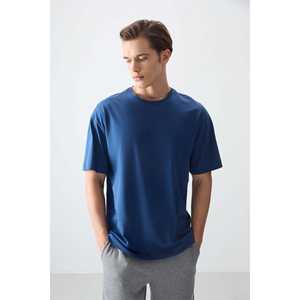 Camiseta Básica para Hombre Parliament, 100% Algodón, Gruesa, Suave, Texturizada, Corte Holgado, Tejido Jersey-88353 - Product Image 4