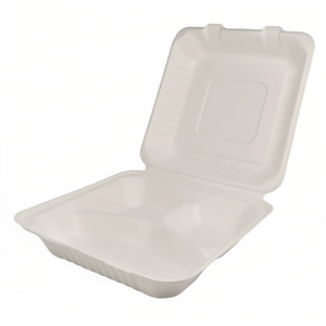 Contenitore per Pranzo Usa e Getta a 3 Scomparti da 9 Pollici, Capacità 1300ml - Product Image 2