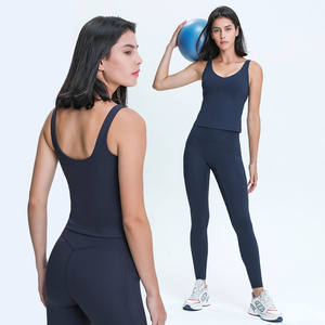 Camisetas sin mangas de alta calidad para mujer, con cuello en V, ajustadas, moldeadoras, con espalda profunda y transpirables. - Product Image 4