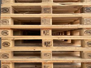 Palet Europeo Reciclado en Oferta, Procedente de China, de una Sola Cara, Entrada de 4 Vías, Alternativa Ecológica a los Palets de Madera - Product Image 5