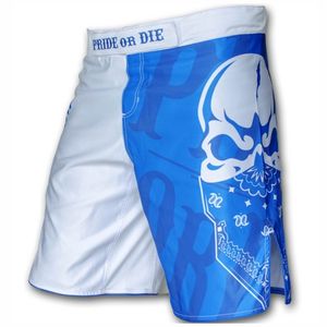 Shorts de MMA extensibles sublimés pour hommes - Durables, respirants, imprimés avec une finition lavée pour l'entraînement au combat, le grappling, la boxe, le kickboxing - Product Image 3