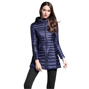 Chaqueta acolchada de invierno para mujer con logotipo personalizado tejido transpirable resistente al agua, tela suave elegante ecológica, recién llegado - Product Image 2