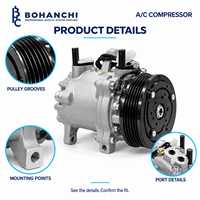 Kompresor AC Mobil 12V 88310B5060 88320B5010 3 Alur Langsung dari Pabrik