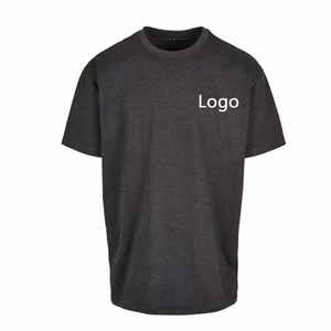 เสื้อยืดแขนสั้นผู้ชายไซส์ใหญ่ คุณภาพสูง ผ้าฝ้าย 100% เป็นมิตรต่อสิ่งแวดล้อม แห้งเร็ว พิมพ์ลายดิจิตอลโลโก้ตามสั่ง น้ำหนัก 180 กรัม - Product Image 6