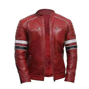 Chaqueta universitaria con mangas de cuero para hombre de calidad superior Logotipo personalizado y diseño Estampado MOQ bajo Chaquetas universitarias - Product Image 1