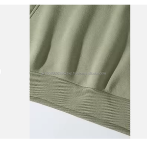 Sweat à capuche oversize pour homme, nouvelle mode, manches longues, style streetwear décontracté, en polaire, avec col double épaisseur, logo frontal, couleur unie, à capuche - Product Image 2