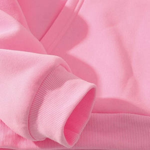 Sweats à capuche pour hommes en coton mélangé personnalisés de haute qualité en polaire chaud à épaules tombantes Streetwear avec broderie en chenille pour l'hiver - Product Image 6