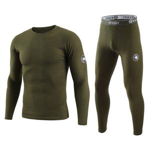 Unisex <b>Thermal</b> Underwear for Outdoor Sports Men's Winter Casual Slim Canvas <b>Pants</b> Embroidered Zipper Stand Front OEM Service - Product Image 4