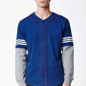 Camiseta de béisbol negra Lisa personalizada, camiseta de béisbol para hombre, camisetas con botones, camisetas de béisbol deportivas para equipos activos - Product Image 3