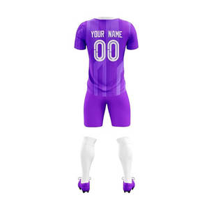 Uniforme de football Jersey & Shorts Set Col V Votre propre conception - Product Image 5