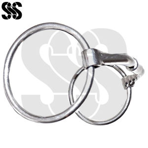 Bocados de Anillas Sueltas de Acero Inoxidable para Caballos, Acción Suave, Construcción Resistente, Duraderos para Entrenamiento, Competición y Confort en la Monta - Product Image 3