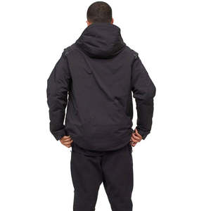 เสื้อแจ็คเก็ตกันลมสำหรับผู้ชาย ผ้ากันน้ำ ระบายอากาศได้ดี มีฮู้ด ป้องกันรังสียูวี ปิดด้วยซิป มีโลโก้ด้านหน้า เหมาะสำหรับผู้ซื้อจำนวนมาก - Product Image 3