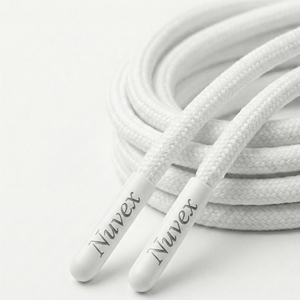 Cordón con Logotipo Personalizado |   Bolsas para Ropa Ecológicas, Impermeables, Trenzadas de 3 Hilos, de Alta Tenacidad, 100% Poliéster - Product Image 6