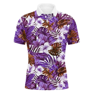 T-shirt de sport personnalisé de haute qualité pour hommes de grande taille Golf en polyester pour polos avec conception d'impression par sublimation - Product Image 3
