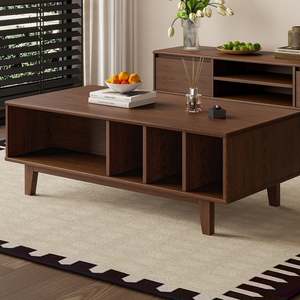 Convertible Farmhouse Living Room <b>Coffee</b> <b>Table</b> Side <b>Table</b> Home Furniture Metal & Stone Modern Design - Product Image 1