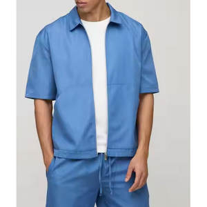 Venta al por mayor 100% algodón Casual Street Wear Short Set personalizado impreso 2 piezas camiseta y Top corto verano superventas - Product Image 4