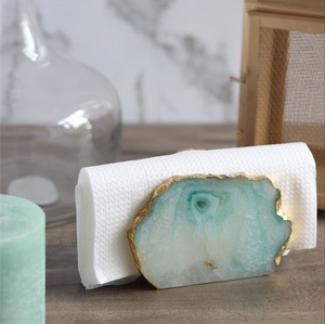 Hermoso posavasos de resina epoxi con efecto mármol para mesa de lujo - Product Image 4