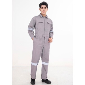 ชุดป้องกันสำหรับผู้ชายแบบระบายอากาศได้ดีเทปสะท้อนแสง - Product Image 5