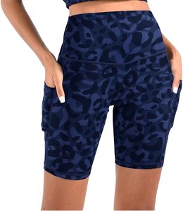 Sports Fitness Women Yoga <b>Shorts</b> Smooth Design Women Yoga <b>Shorts</b> Workout Use Women Yoga <b>Shorts</b> Comfort Fit - Product Image 3