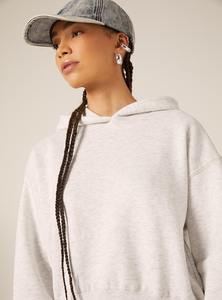 Sudadera Clásica Cuadrada para Mujer, Lista para el Invierno, Informal, de Algodón Suave, Proveedor ODM, Sudadera con Logotipo Frontal para Uso Diario - Product Image 3