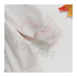 Ropa para niños con diseños personalizados, chándal bordado para bebés, conjuntos para correr con cuello redondo, ropa de invierno al por mayor - Product Image 4