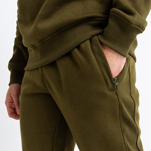 Survêtements deux pièces de haute qualité avec logo personnalisé pour hommes, survêtements de couleur unie, respirant, imprimé, Offre Spéciale, nouveau design - Product Image 6