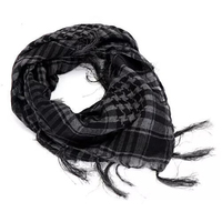 110x110cm coton randonnée écharpes arabe tactique écharpes Shemagh gland pour hommes femmes Bandana hommes femmes utiliser écharpe tactique