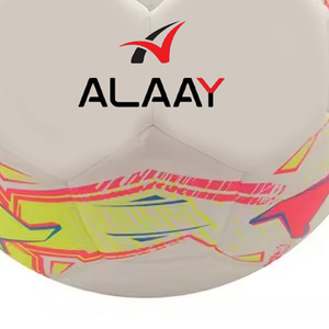 Alaay เครื่องเย็บเย็บติดด้วยวัสดุ PU เงาวาวพร้อมโลโก้พิมพ์ลูกฟุตบอลขนาด5อย่างเป็นทางการสามารถปรับแต่งได้ - Product Image 5