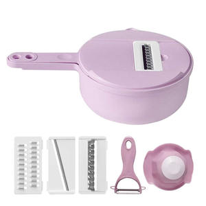 Coupe-légumes Myrva, passoire, râpe en plastique, outil de cuisine manuel portable pour fruits et légumes - Product Image 4