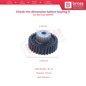 Pare-soleil arrière rétractable BGE743 avec moteur et engrenage de réparation pour Grandeur Azera HG 2011-2017 Cadenza K7 VG 2009-2016 - Product Image 6