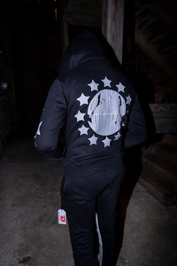 Conjunto Deportivo Personalizado de Dos Piezas con Bordado, Estilo Holgado, Unisex, Sudadera con Capucha y Pantalones Deportivos para Hombre, 2026 - Product Image 2