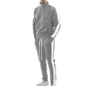Sudaderas con cremallera personalizadas de fábrica y pantalones de chándal de lana, chándal cortavientos, conjunto ligero para hombres y mujeres de talla grande - Product Image 3
