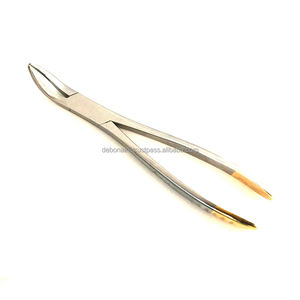 Abrazadera de raíz dental, fórceps de dientes, herramienta de extracción Manual, mandíbula inferior superior, instrumento Universal de extracción de dientes residuales, CE OEM - Product Image 5