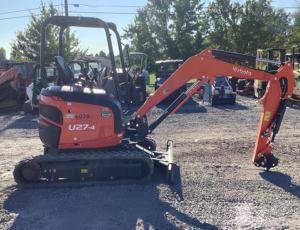 Vente flash : Excavatrice sur chenilles U27-4, modèle 2022, moteur 26,5 CV, rapports d'inspection complets, certificat EPA, prête à l'emploi - Product Image 2